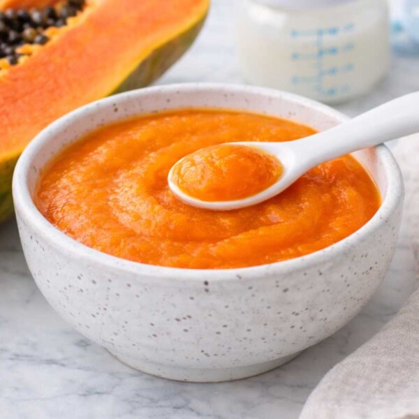 papilla de papaya para bebes