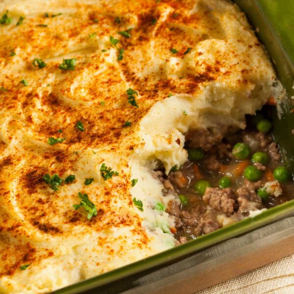 Shepherd's pie, pastel de cordero y patata