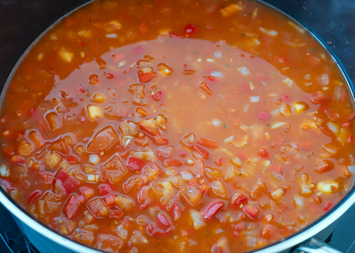 arroz con pimientos balcanico 01275 Arroz con pimientos al estilo Djuvec