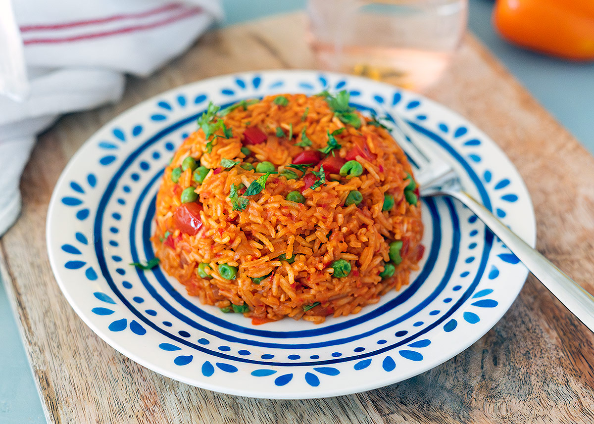 arroz con pimientos estilo djuvec 01305 Arroz con pimientos al estilo Djuvec Arroz con pimientos al estilo balcánico