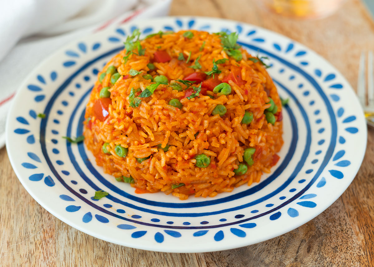 Arroz con pimientos al estilo Djuvec