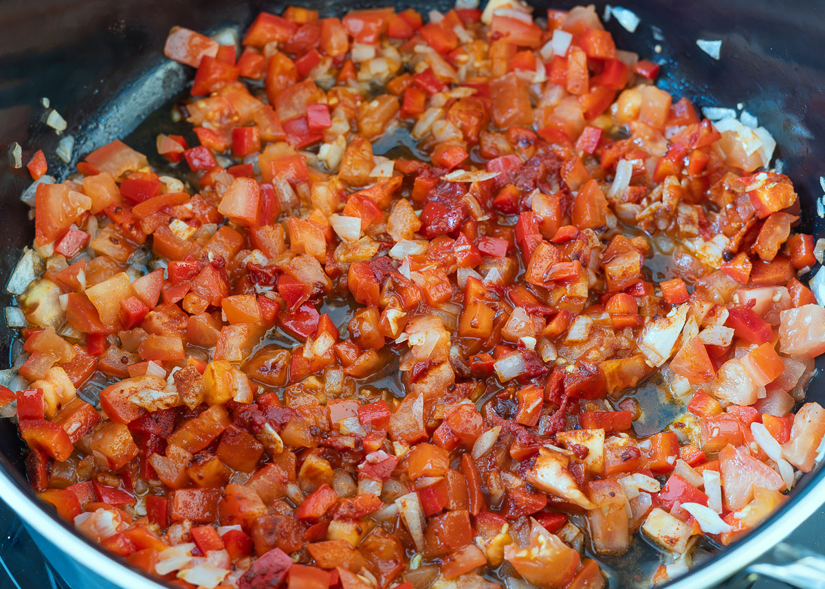 arroz pimientos ajvar djuvec 01269 Arroz con pimientos al estilo Djuvec