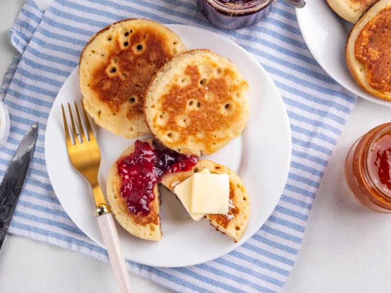 ¿Qué diferencia hay entre crumplet y english muffin?