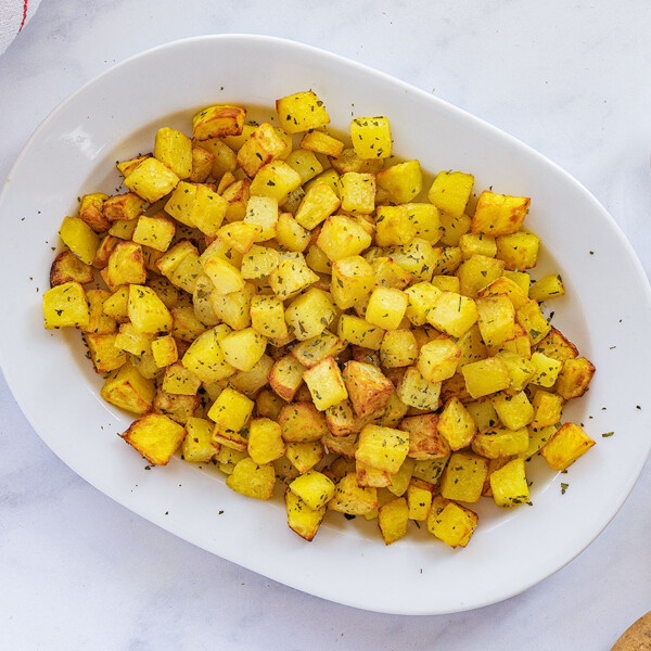 Patatas fritas crujientes en airfryer