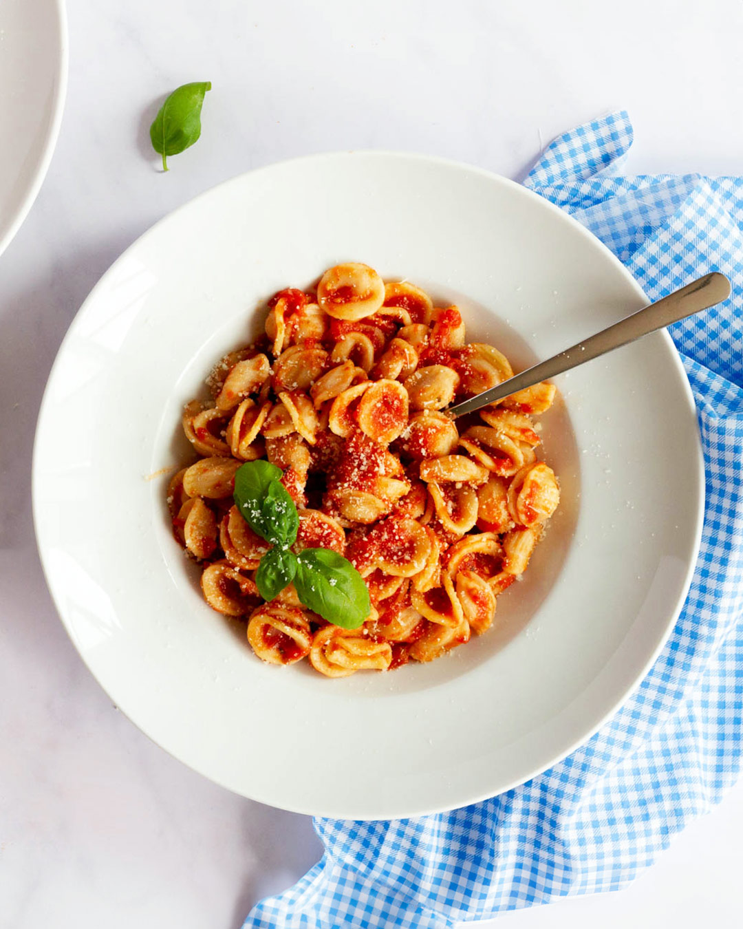 orecchiette salsa tomate casera 3698 - Orecchiette con salsa de tomate casera Orecchiette con salsa de tomate casera